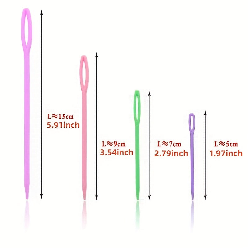28pcs Plastic Sewing Knitting DIY Tools Random