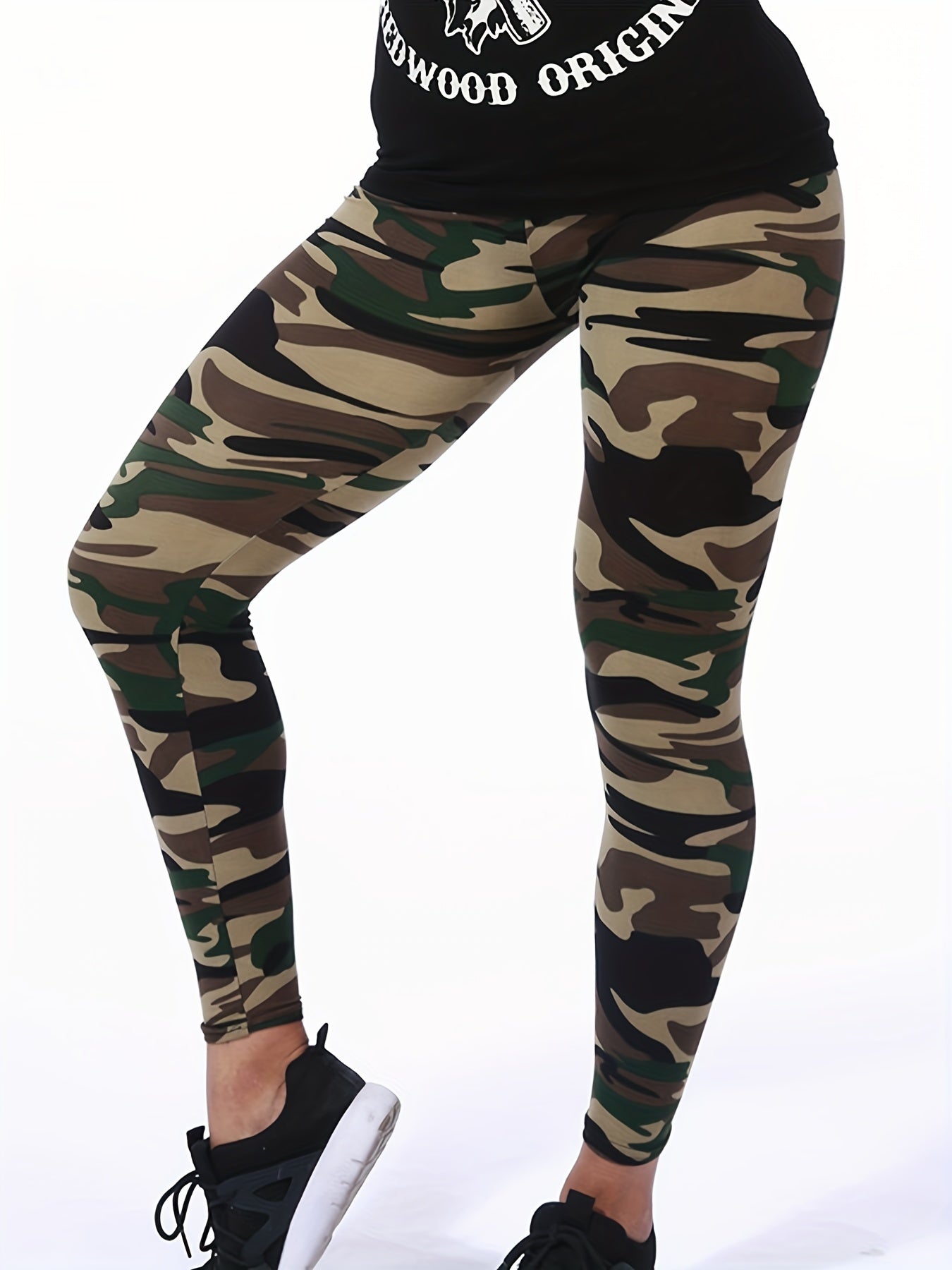 Floral Printed High Waist Leggings for Women