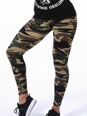 Floral Printed High Waist Leggings for Women