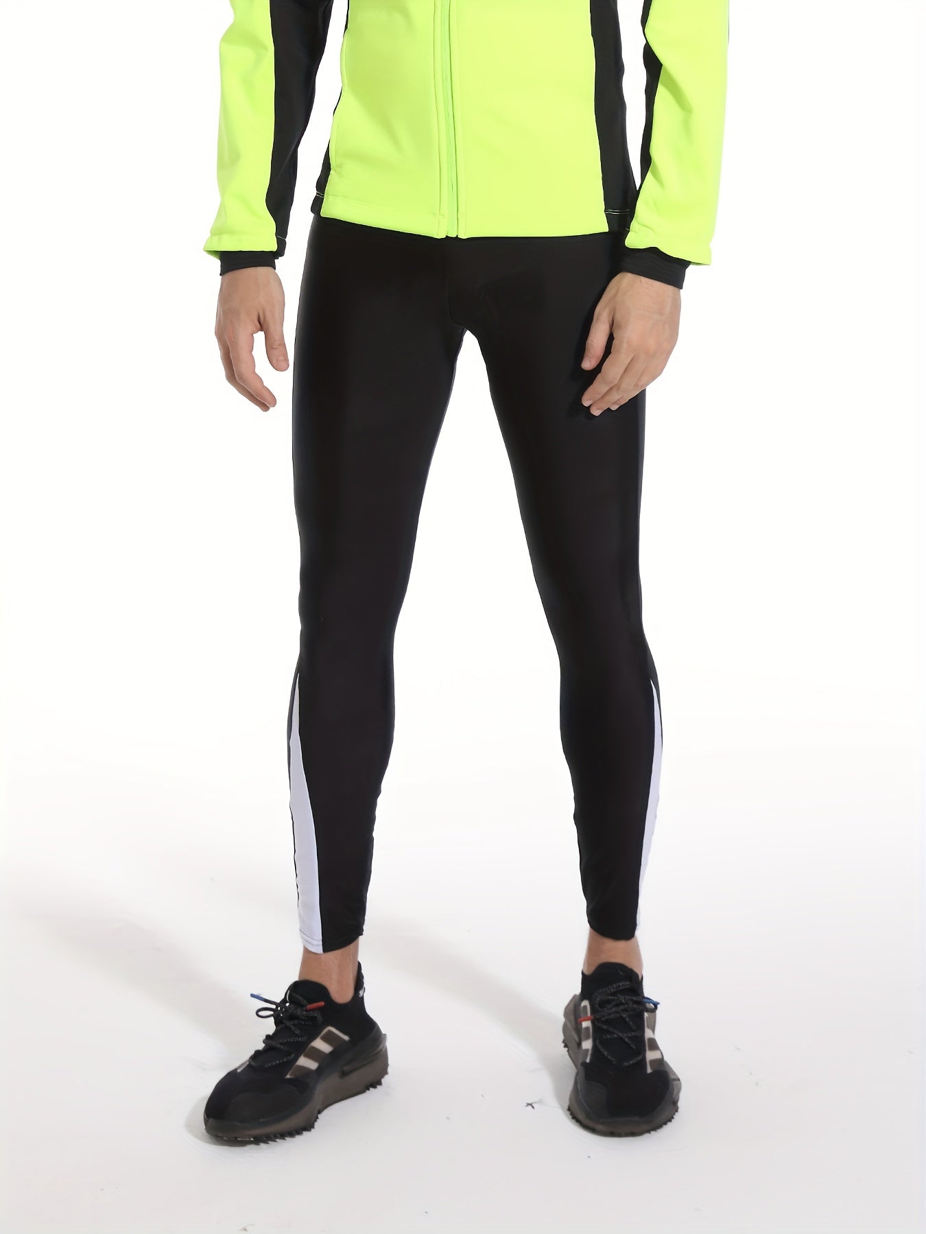 Men's 3D Padded Cycling Pants Lightweight Leggings for Riding