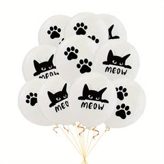 10pcs Pet Theme Party Decoration Supplies Birthday Decoration