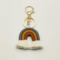 Colorful Rainbow Keychain for Summer Style