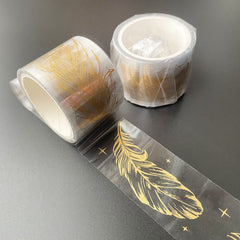 Glamorous Bronzing Decorative Tape for Journals