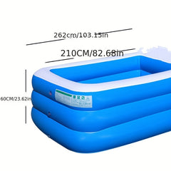 Inflatable Courtyard Pool 1 Pack Thickened Swimming Supplies