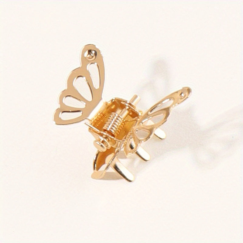 4pcs Butterfly Hair Claw Vintage Hair Accessories for Women Girls