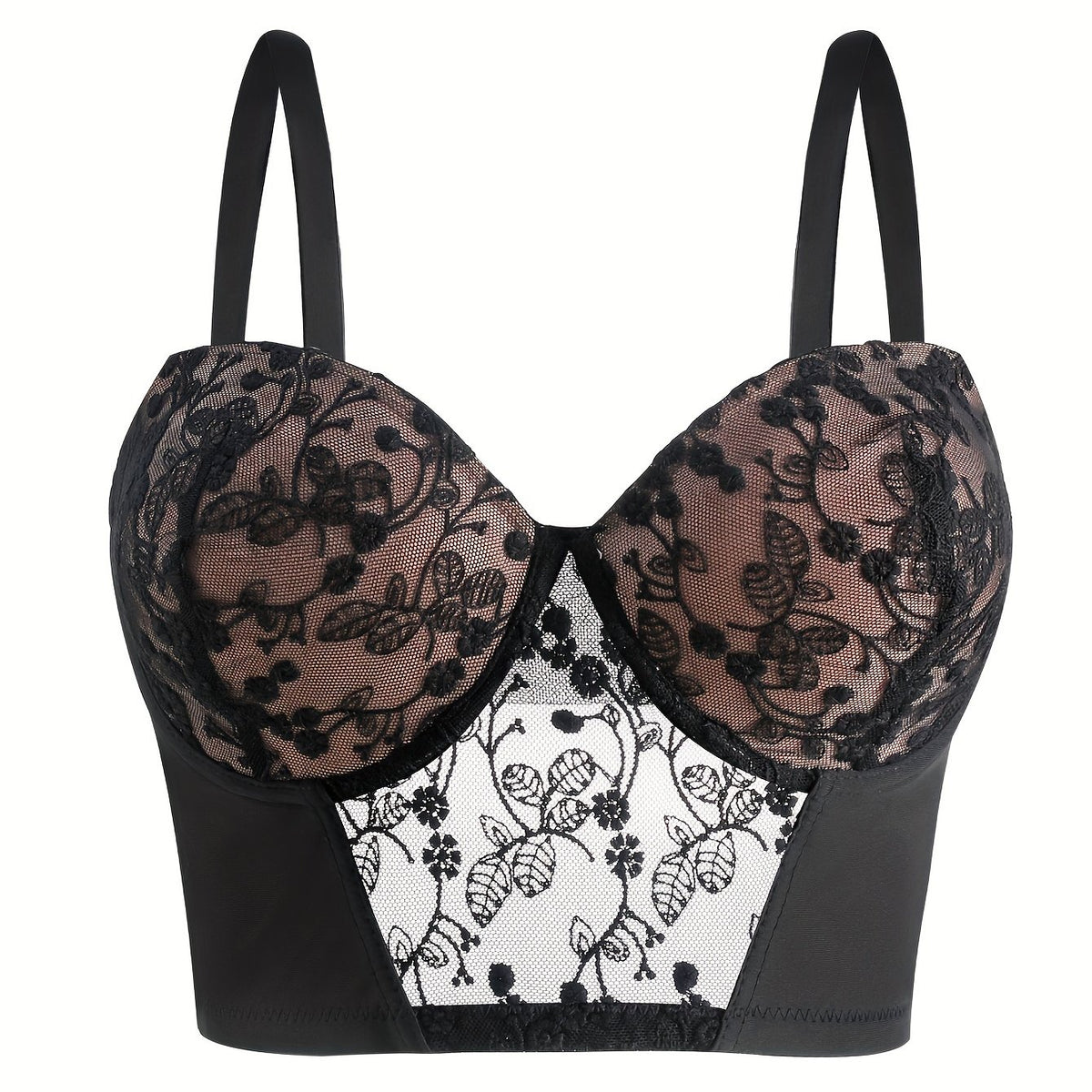 Lace Push Up Bra Anti-sagging Comfort Fit Women's Lingerie