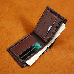 Men's Retro Splicing Wallet Credit Card Soft Purse