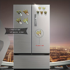 Venetian Mask Fridge Magnets Travel Gift Whiteboard Sticker Decorative Magnets