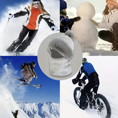 Winter Scarf Hats For Women Men Plush Neck Warmer Outdoor Windproof Hats