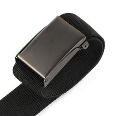 Elastic Stretchy Buckle Flap Cut To Fit Canvas Belt