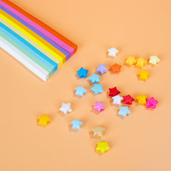 540 Colorful Double Sided Origami Lucky Stars
