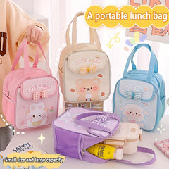 Large Capacity Portable Insulated Lunch Bag for School Work Picnic