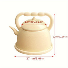 1/12 Metal Teapot Dollhouse Kitchen Accessory