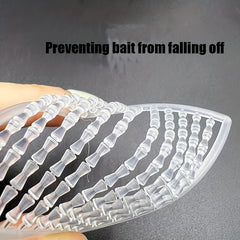 6pcs Carp Fishing Hair Rig Extender with Bait Stops