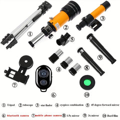 150X Zoom HD Astronomical Telescope with Tripod