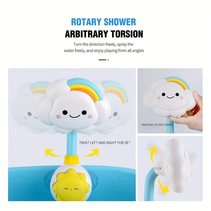 Clouds Model Faucet Shower Water Spray Kids Toy