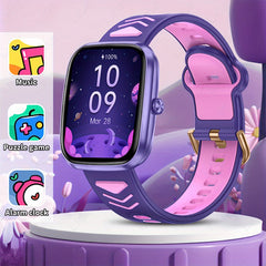 LIGE Kids Smart Watch Touch Screen USB Camera Music