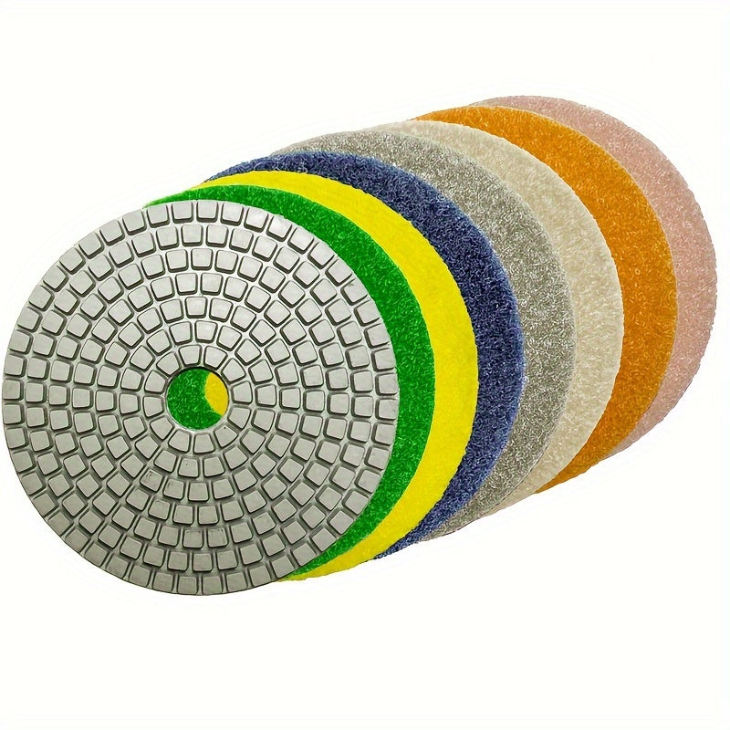 10 16 Cm Diamond Polishing Pads For Stone Countertop Granite