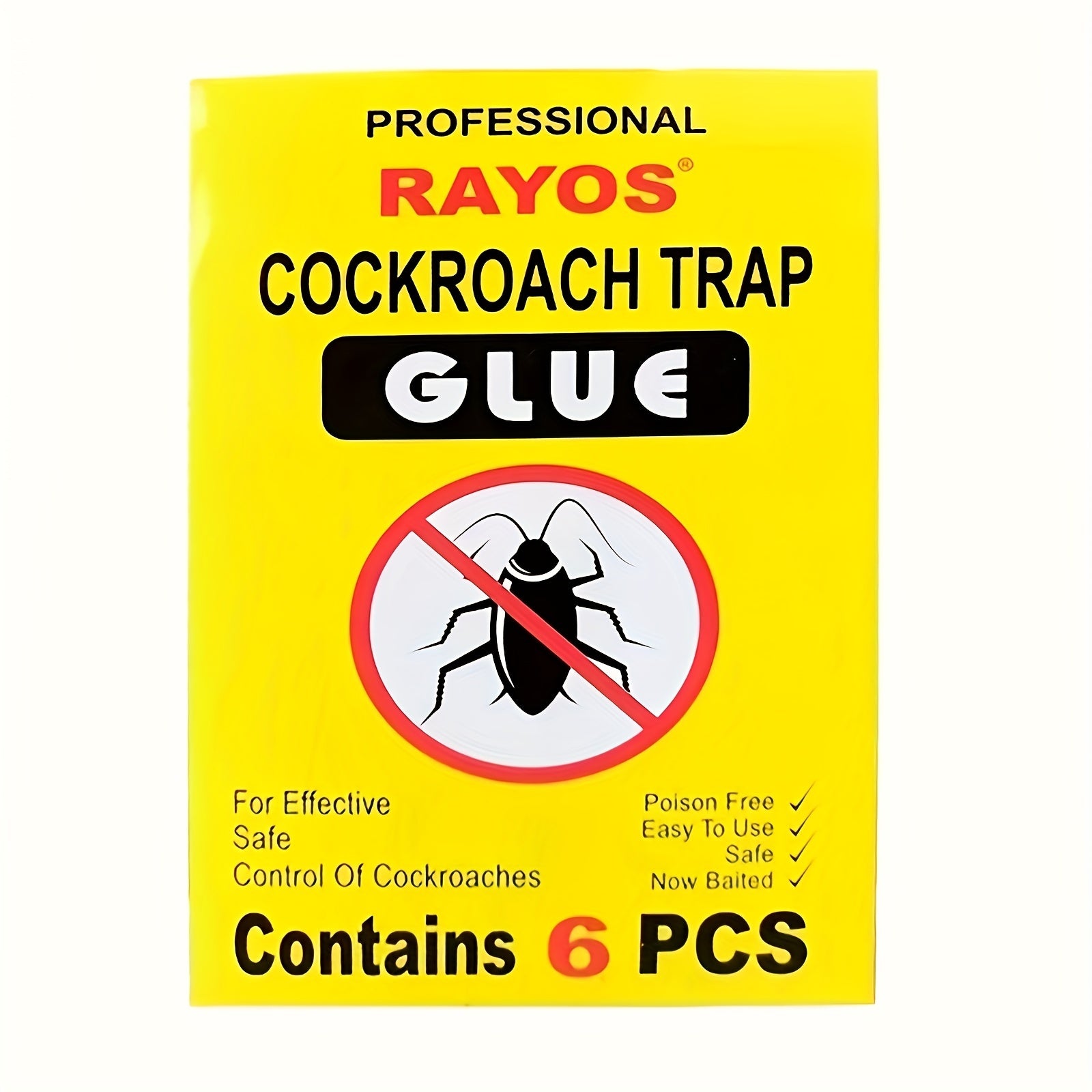 12pcs Cockroach Sticker Trap Sticky Cockroach Board Insect Traps