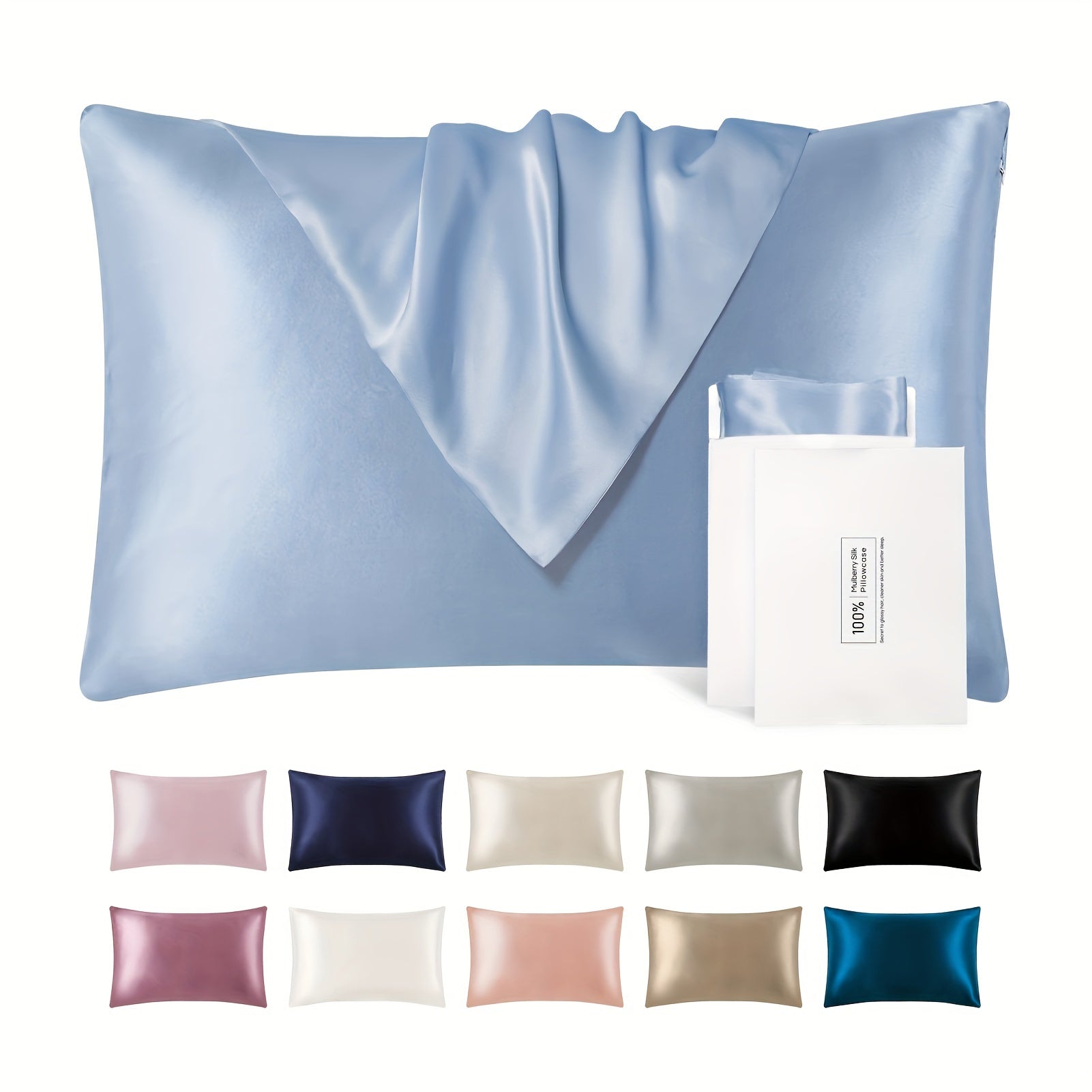 Soft Quilted Pillow Cover with Zipper