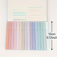16pcs Pastel Highlighter Markers Chisel Tip No Bleed & Smear