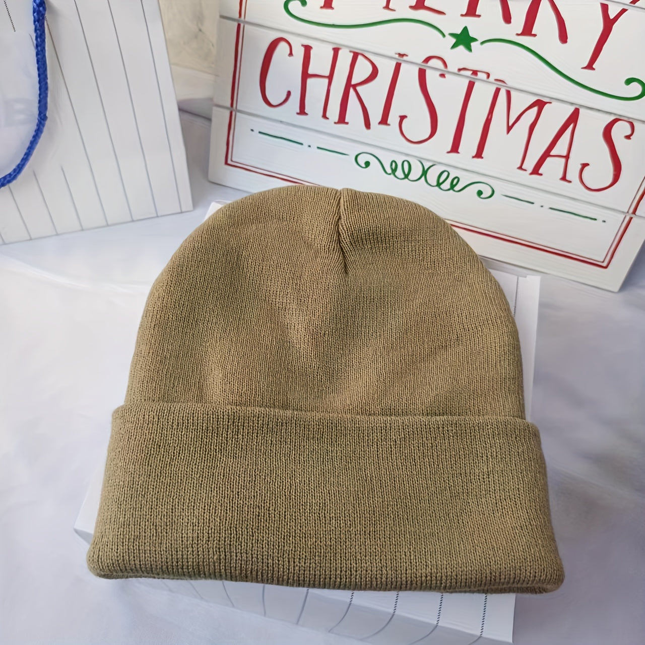 Beanies Hat Cap Knitted Warm Hat Winter Breathable Bucket Hat