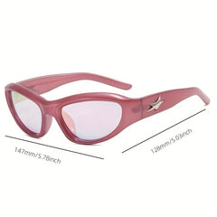 Y2K Wrap Around Sunglasses UV400