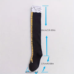 Chicken Feet Pattern Over The Knee Socks Women's Stockings