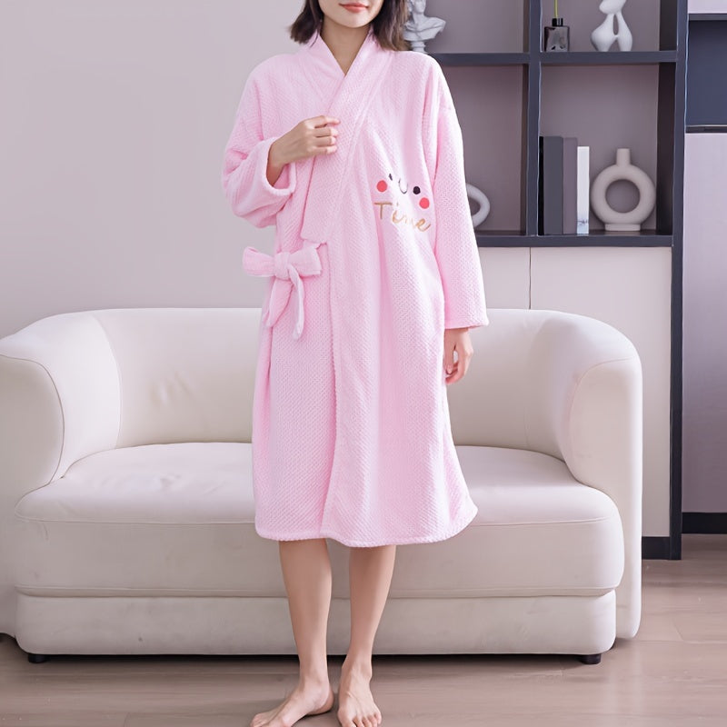 Adjustable Closure Bath Wrap Absorbent Bath Skirt Wearable Bath Robe