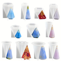 Irregular Cone Silicone Mold DIY Epoxy Resin Candle Aromatherapy Making