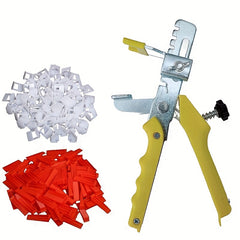 Tile Leveling System 300Pcs Clips 100Pcs Wedges Pliers Set
