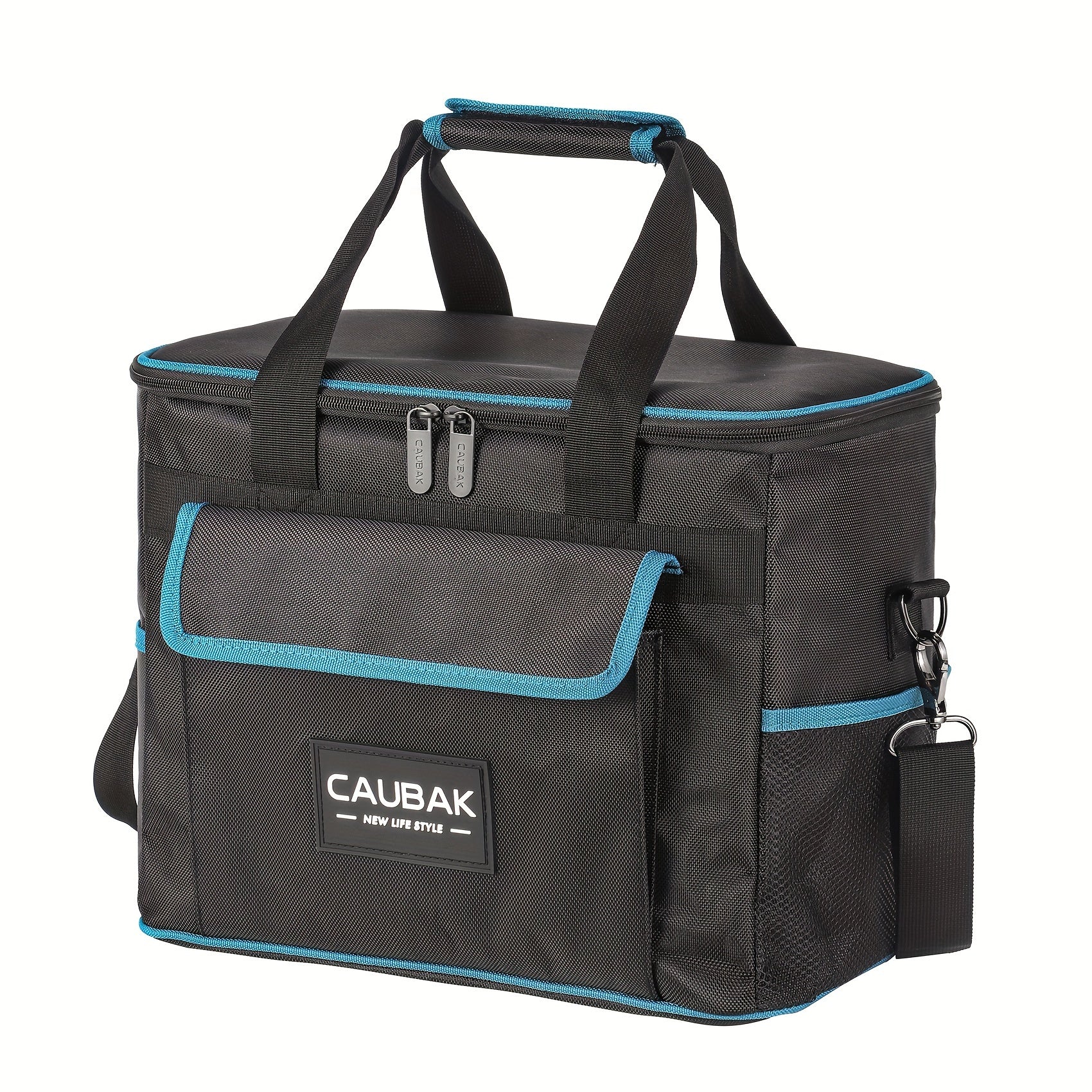 18L Insulated Lunch Bag Leakproof Cooler Tote with Adjustable Shoulder