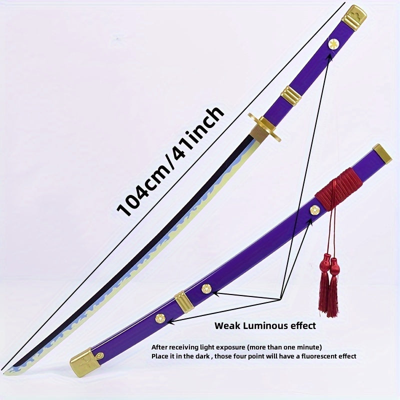Bamboo Anime Sword Katana Samurai Role Playing Sword for Cosplay