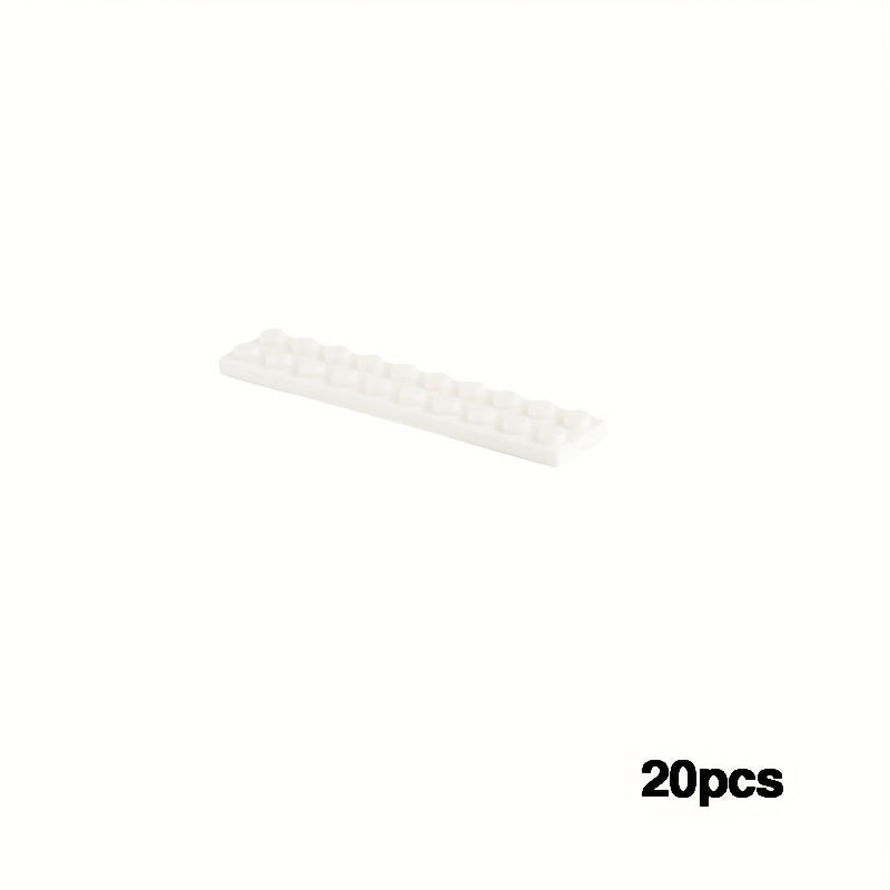 20pcs 3832 Small Building Blocks 2x10 Basic Bricks Short Plank Thin Board