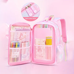 Children's Casual Large Capacity School Bag Thickened Student Schoolbag Backpack