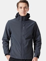 Men's Outdoor Waterproof Hooded Jackets