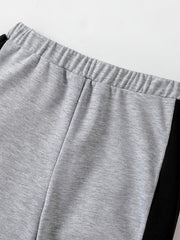 YORK Letter Print Boys Sweatpants Quick Drying Jogger Sports Pants Kids Clothing