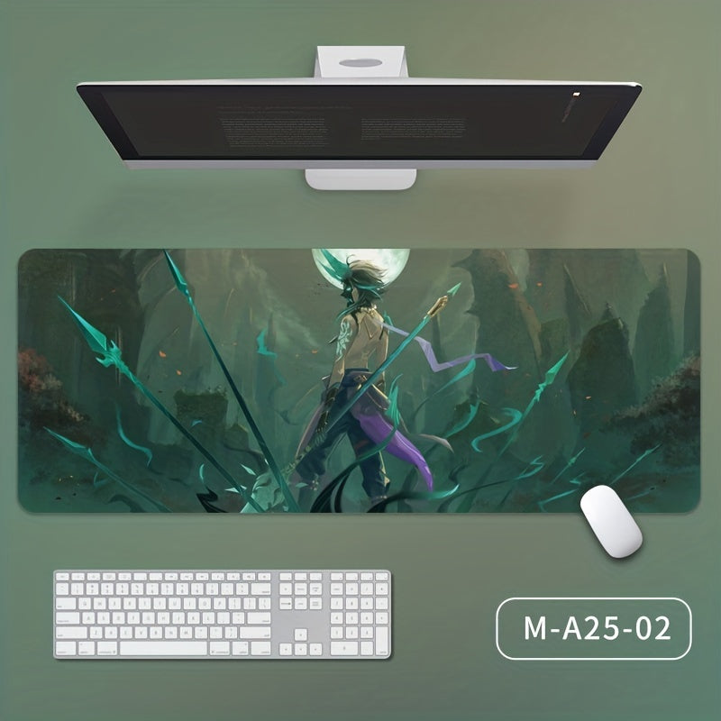 Anime Game Mouse Pad Waterproof Office Supplies