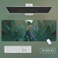 Anime Game Mouse Pad Waterproof Office Supplies