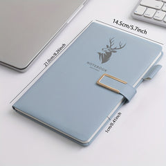 A5 Softcover Notebook Leather Buckle 160 Pages