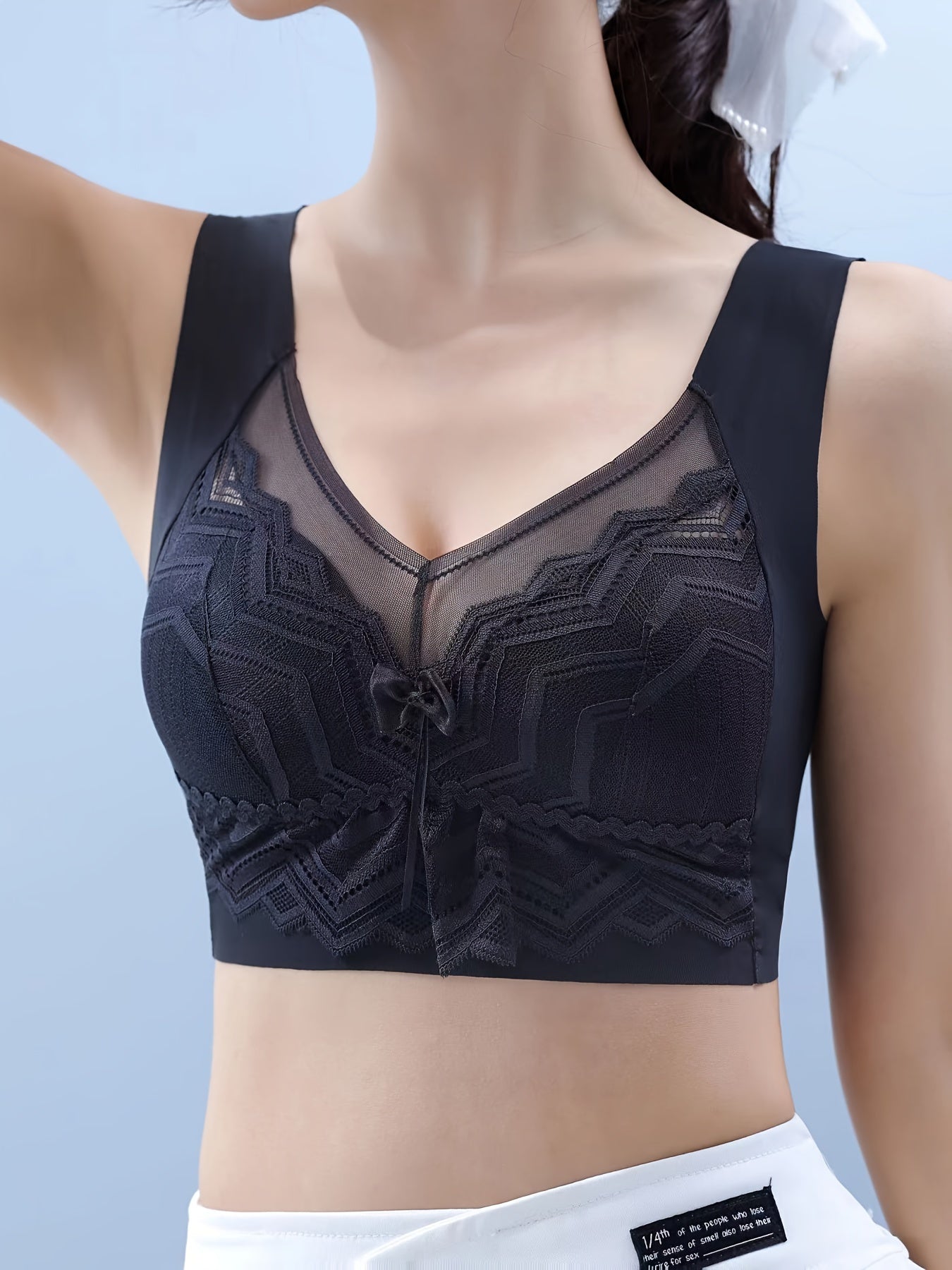 Comfy Lace Wireless Bra Full Coverage
