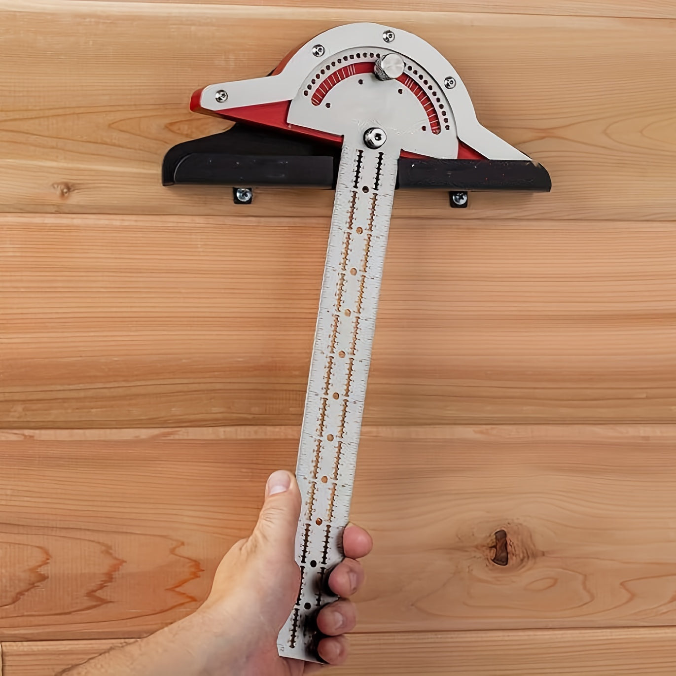 Stainless Steel Woodworking Ruler Angles Tool for Woodworkers