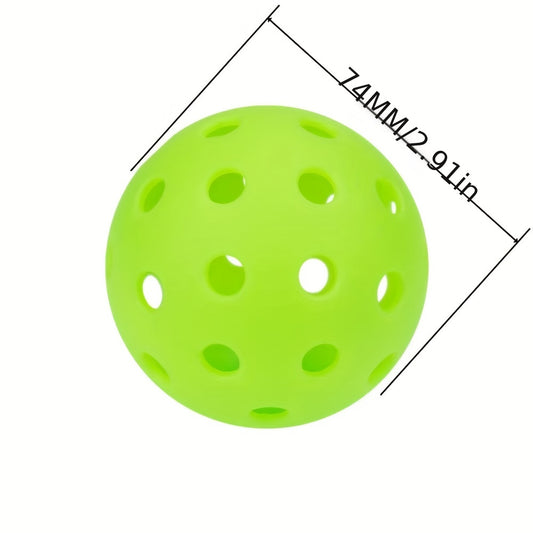 Outdoor Pickleball Balls 74mm 40 hole for Sport