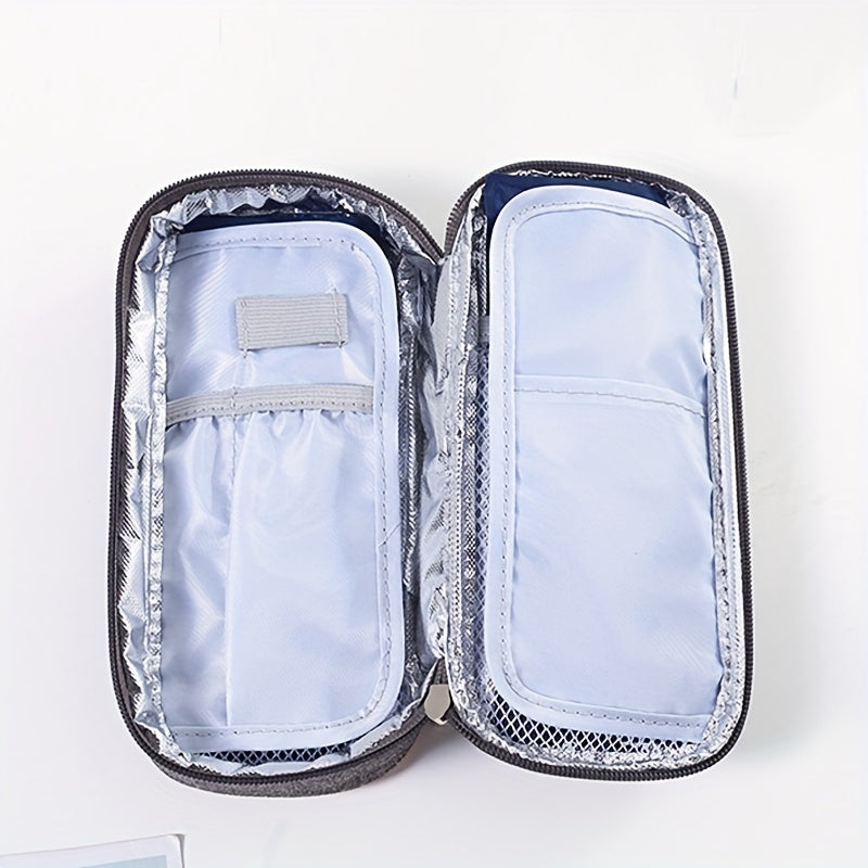 Portable Medicine Storage Bag with Constant Temperature Ice Pack