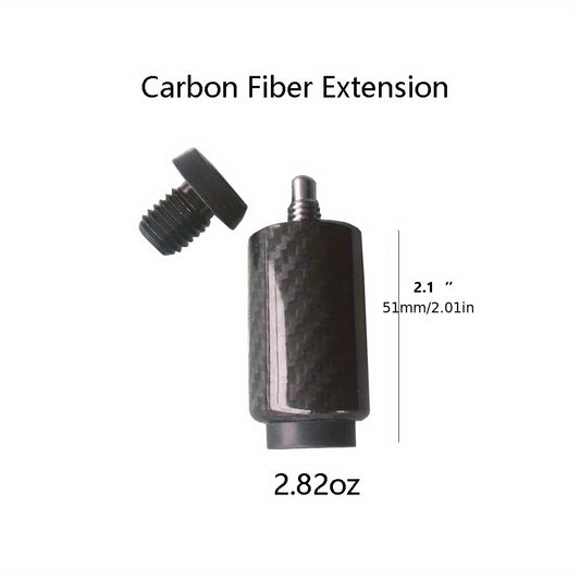 Carbon Fiber Extension Cue for 51mm & 180mm Pool Cues