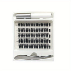 3D Cluster Lash Extension Kit Daily Makeup DIY Soft Lash Volume