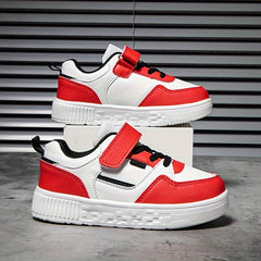 Boys Low Top Skateboard Shoes Comfortable Non-slip Sneakers