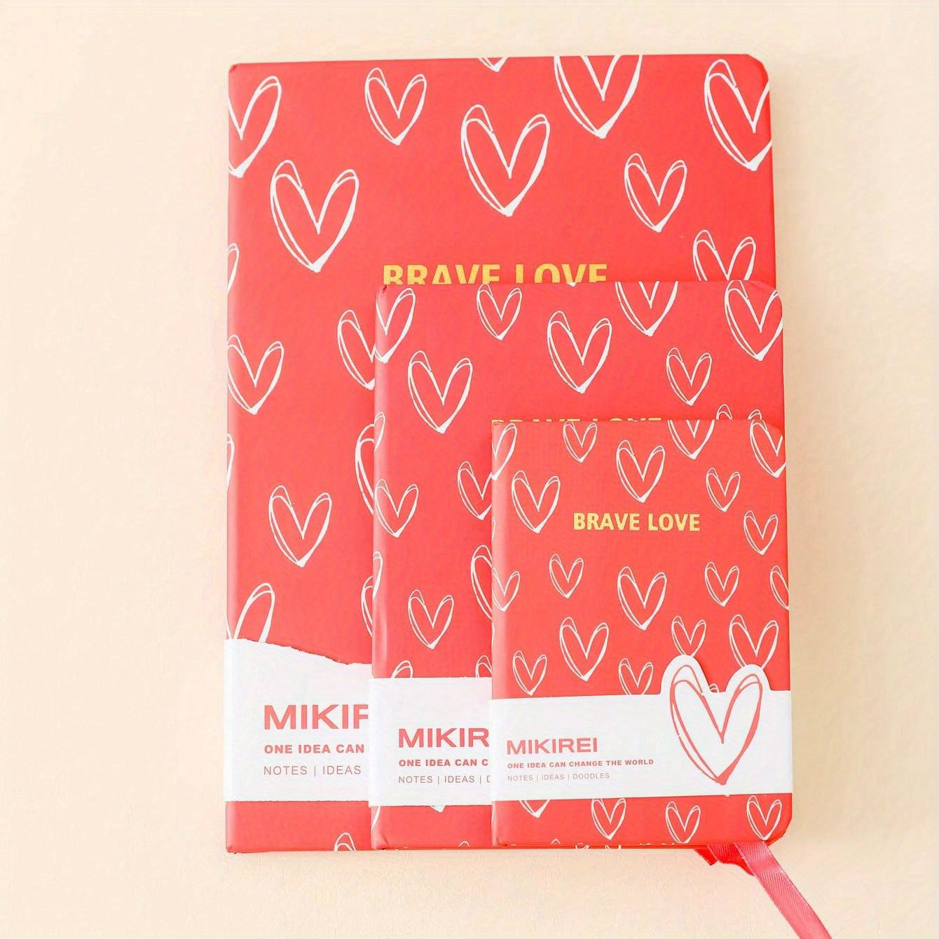 Love Notebook - Carry Your Love Everywhere - Boutique Horizontal Line