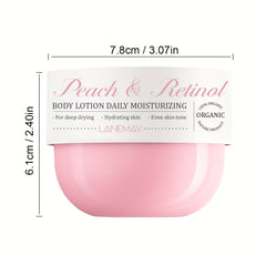 Peach Body Lotion with Retinol & Coconut Cream