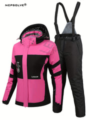 Women's Windproof Ski Set Jacket & Trouser Activewear
